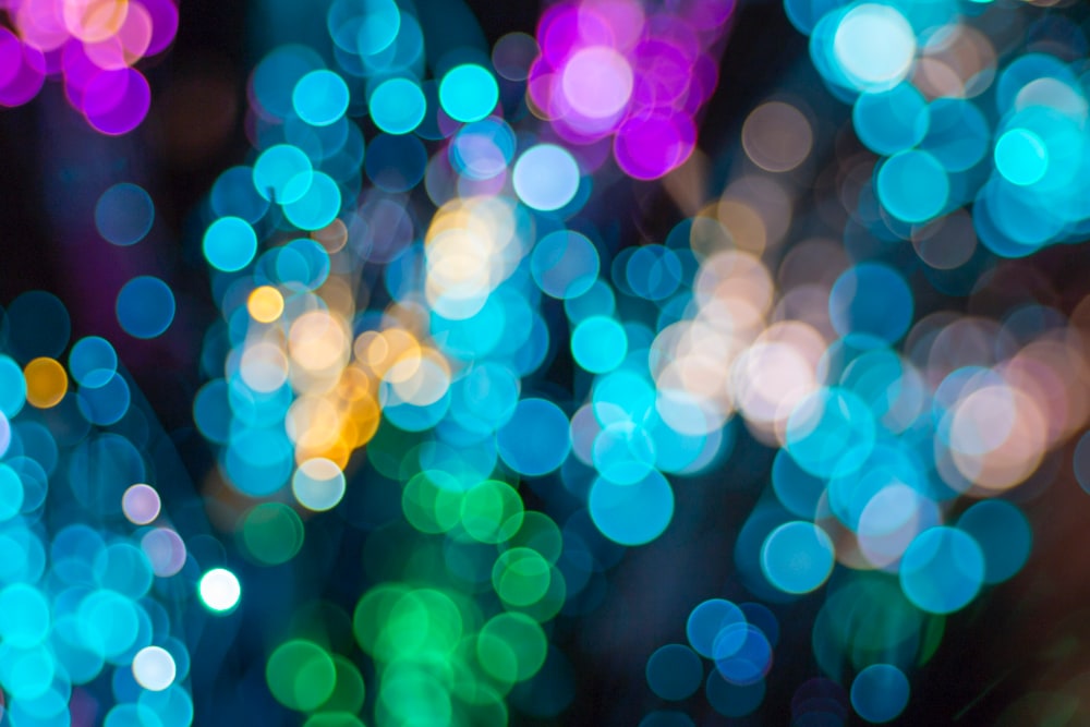 Stato dell'arte #1 · 2024 - Effetto bokeh multicolore