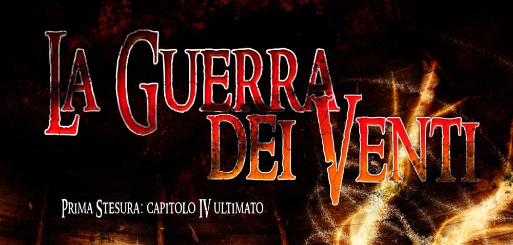 La Guerra dei Venti - Titolo del IV romanzo e della pagina di diario